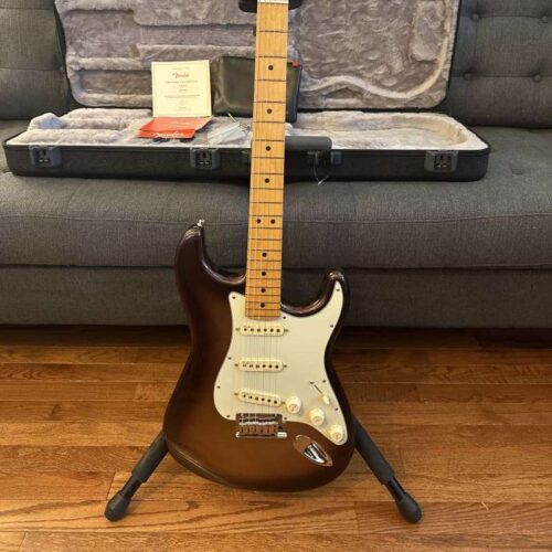 2019 - Present Fender American Ultra Stratocaster with Maple F... -        Stratocaster