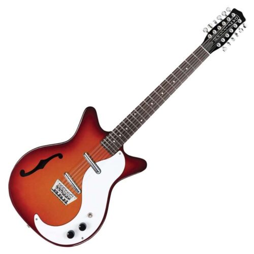 Danelectro DC59 12 String Electric Guitar, Cherry Sunburst - £577.45 new Guitar