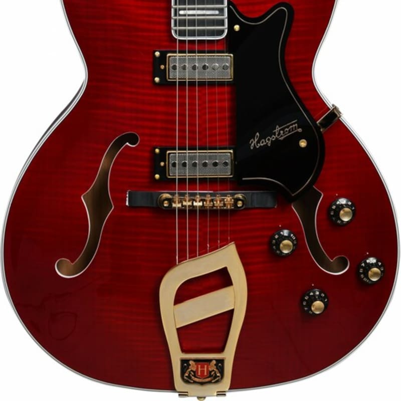 Hagstrom Viking I Wild Cherry Transparent - £1049 new Guitar