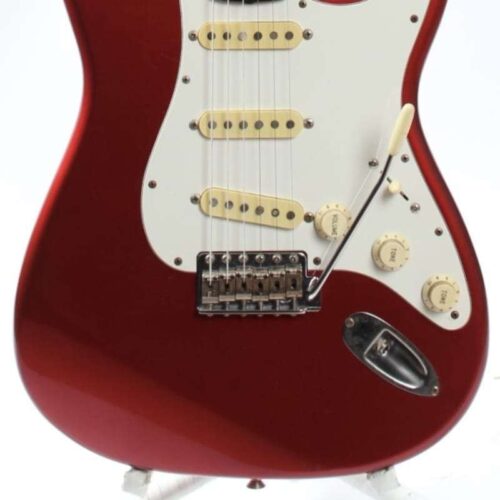 1989 Fender Stratocaster '62 Reissue candy apple red -        Stratocaster