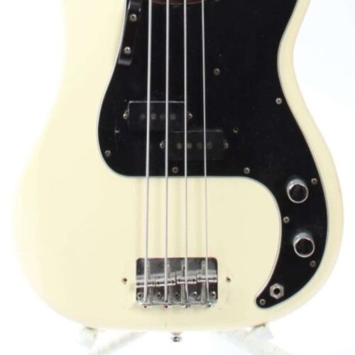 1977 Fender Precision Bass fretless olympic white -         Precision Bass