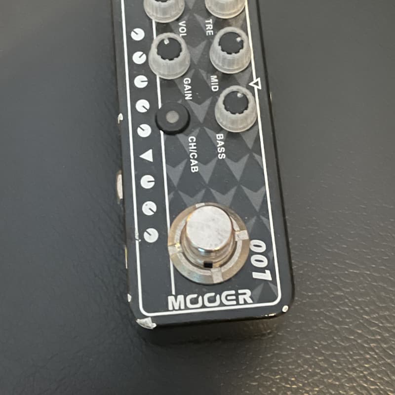 used 2010s Mooer 001 Gas Station Micro Preamp Black - Effect Pedal