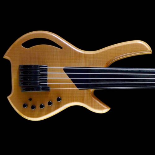 WILLCOX GUITARS Saber VL5 Fretless Natural -           Bass Analogue