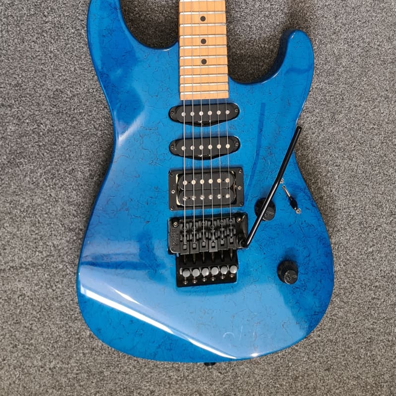 1991 Fender HM Strat Bluestone Blue - £765 used Guitar