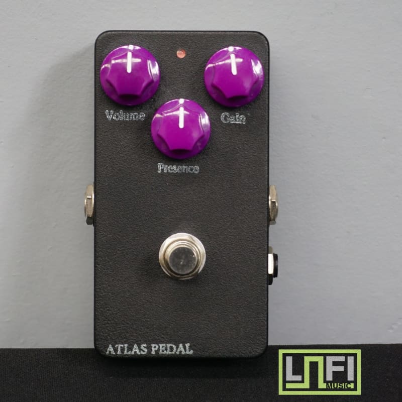 used Atlas Sound Bracton Overdrive Black & Purple - Effect Pedal