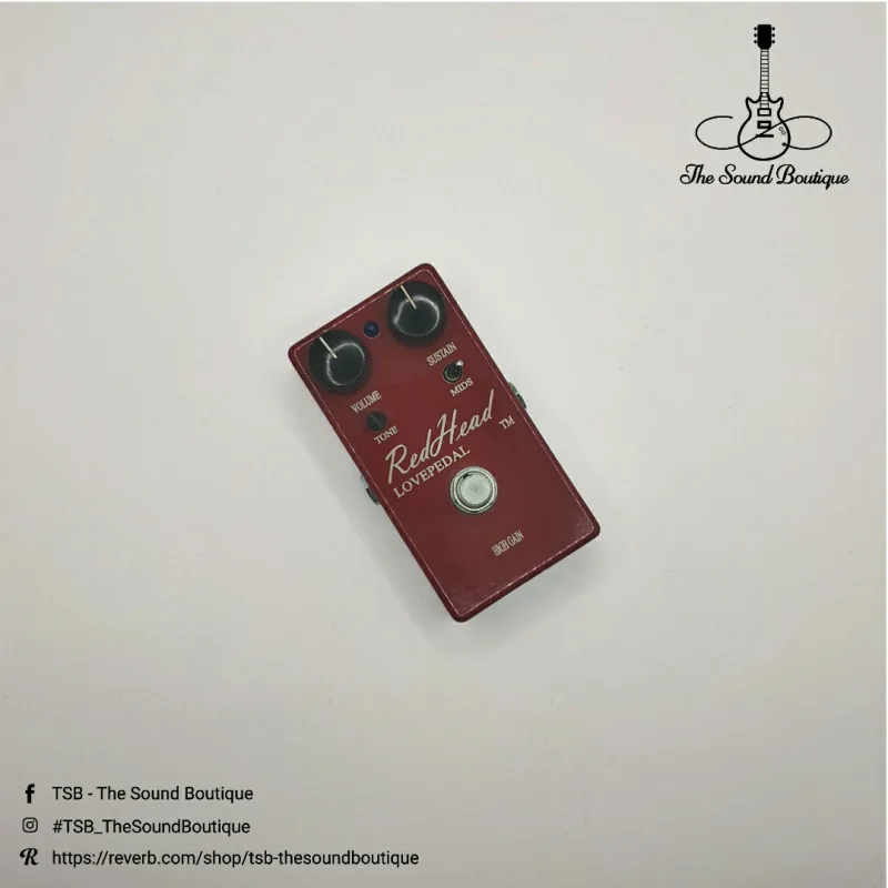 used 2010s Lovepedal RedHead V2 Red - Effect Pedal