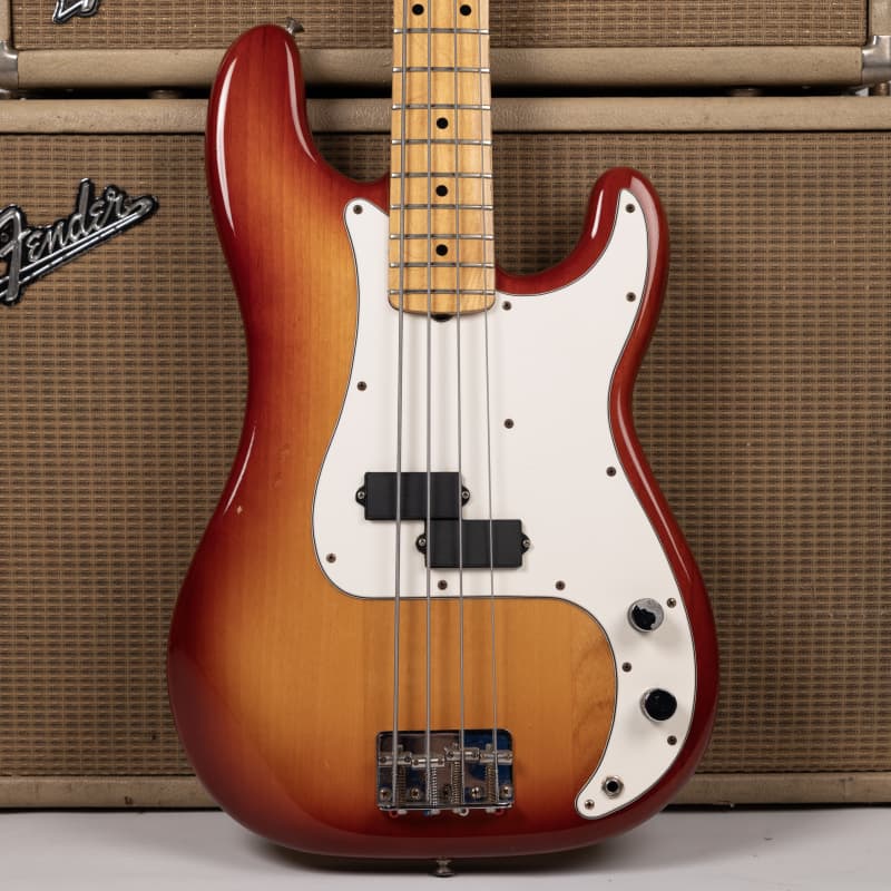 1982 Fender International Series Precision Bass Sienna Sunburst - £2199 used Guitar