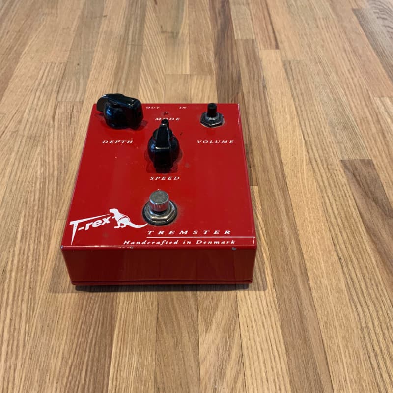 used 1990 s T-Rex Tremster Red - Effect Pedal