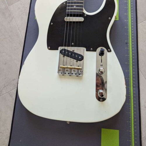 2024 MJT Telecaster Olympic White - £2300 used Guitar