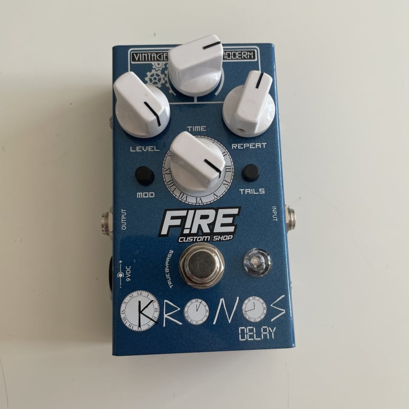 used Fire Custom Shop Kronos Blue - Effect Pedal