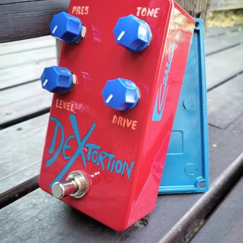 used 2022 Craigamps Dextortion B-stock Red / Blue - Effect Pedal