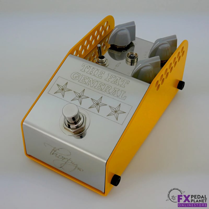 new 2023 ThorpyFX Fat General Yellow With Laser Etched Stainless S... - Effect Pedal