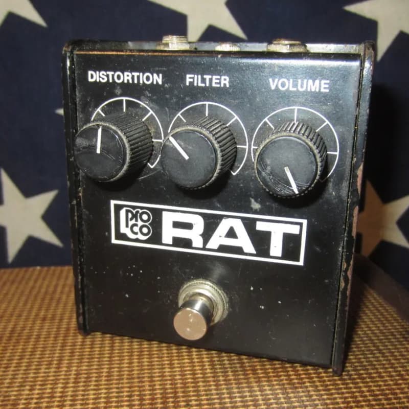 used 1988 ProCo Rat Black - Effect Pedal