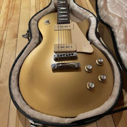 2011 Gibson Les Paul Studio 60 s Tribute Goldtop P90 -         Les Paul