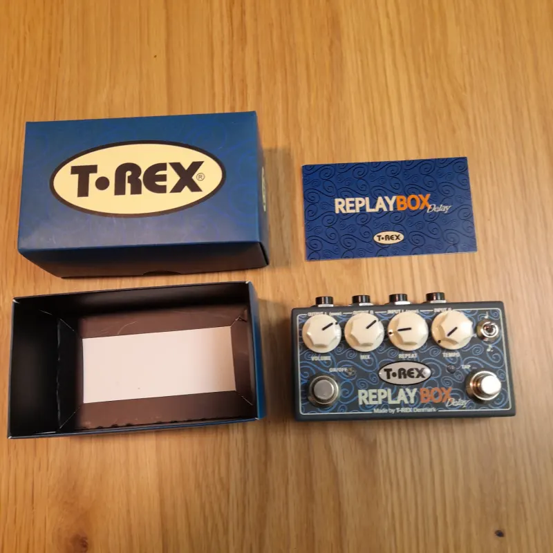 used 2010s T-Rex Replay Box Delay Graphic - Effect Pedal