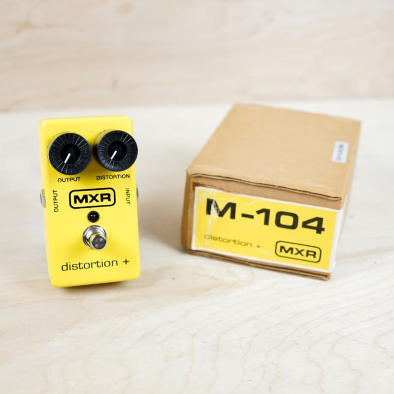 used MXR M104 Distortion+ Yellow - Effect Pedal