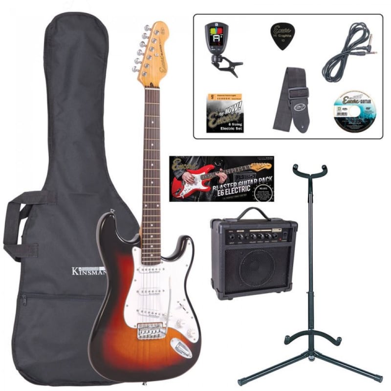 Encore Encore E6 Electric Guitar Pack - Sunburst - £259 new Guitar