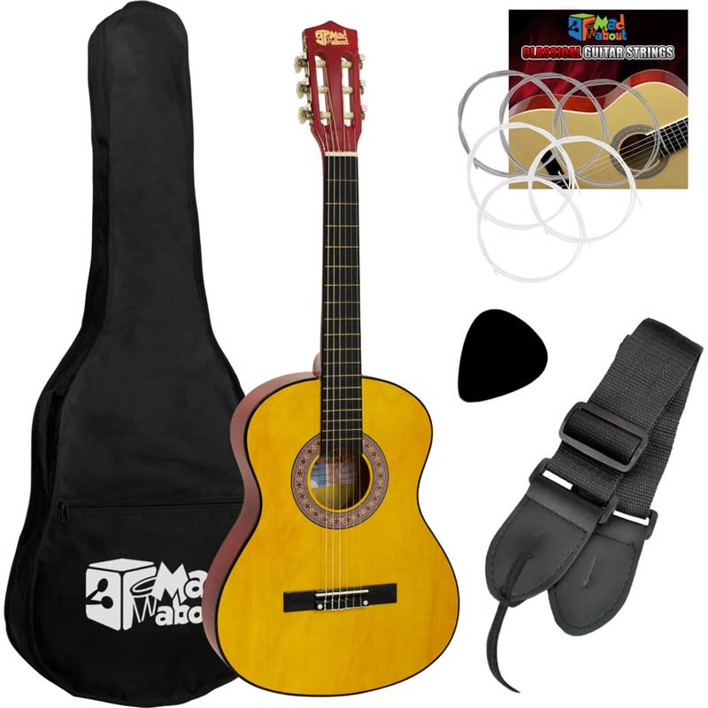 Mad About Mad About CLG1 Classical Guitar Starter Pack, 3/4 Si... - £39.99 new Guitar