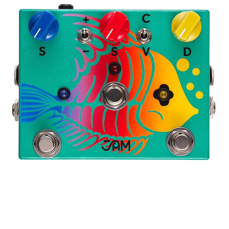 new 2010s JAM Pedals Ripply Fall Hand Painted - Effect Pedal