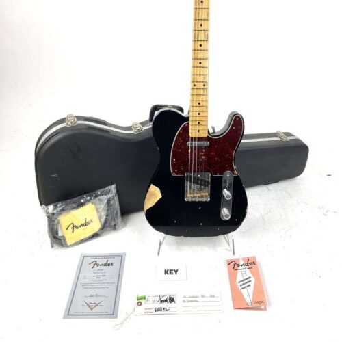 2007 Fender Custom Shop '51 2 Pickup Double Esquire Relic Black -       Custom Shop