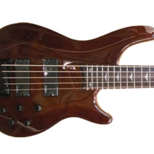 Tradition B500 5 String Bass Guitar Walnut Gloss -           Bass Guitar