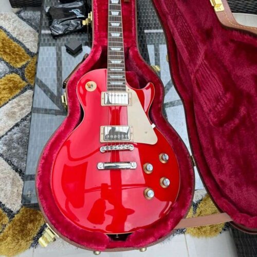 2023 - Present Gibson Les Paul Standard '60s Plain Top Cardina... -         Les Paul