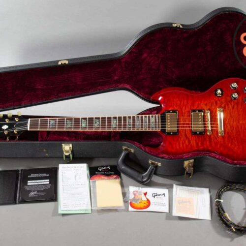 2008 Gibson Custom Shop SG Elegant Quilt Top Fire Mist -       Custom Shop