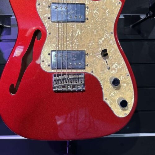 2011 Fender American Vintage Thinline Telecaster Candy Apple Red -        Telecaster