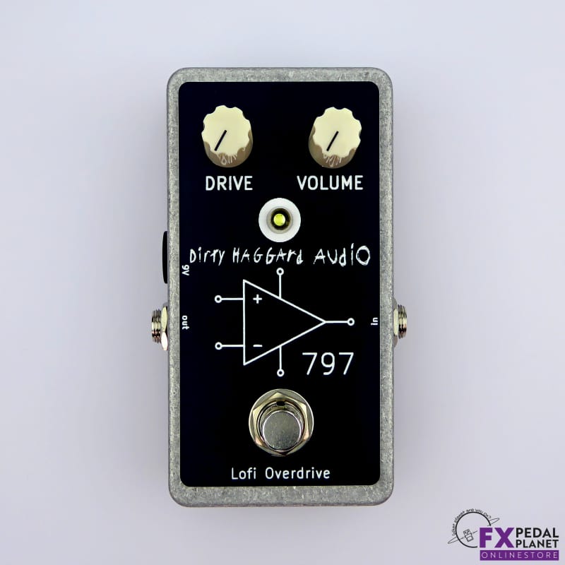 new 2022 Dirty Haggard Audio 797 Black - Effect Pedal