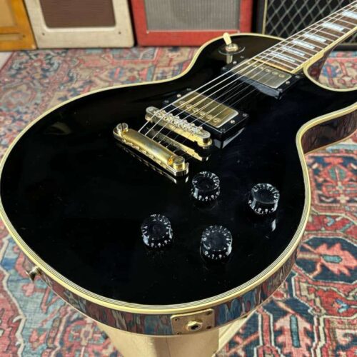 1989 Orville Les Paul Custom LPC-57B 100% Original MIJ Black B... -         Les Paul