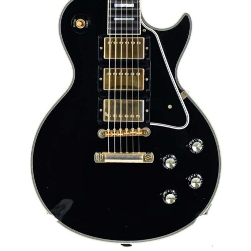 2007 Gibson Custom Shop 3 Pickup '57 Les Paul Custom Black Bea... -       Custom Shop  Les Paul