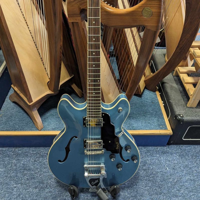 2020s Guild Starfire I Double Cutaway Pelham Blue - £549 used Guitar