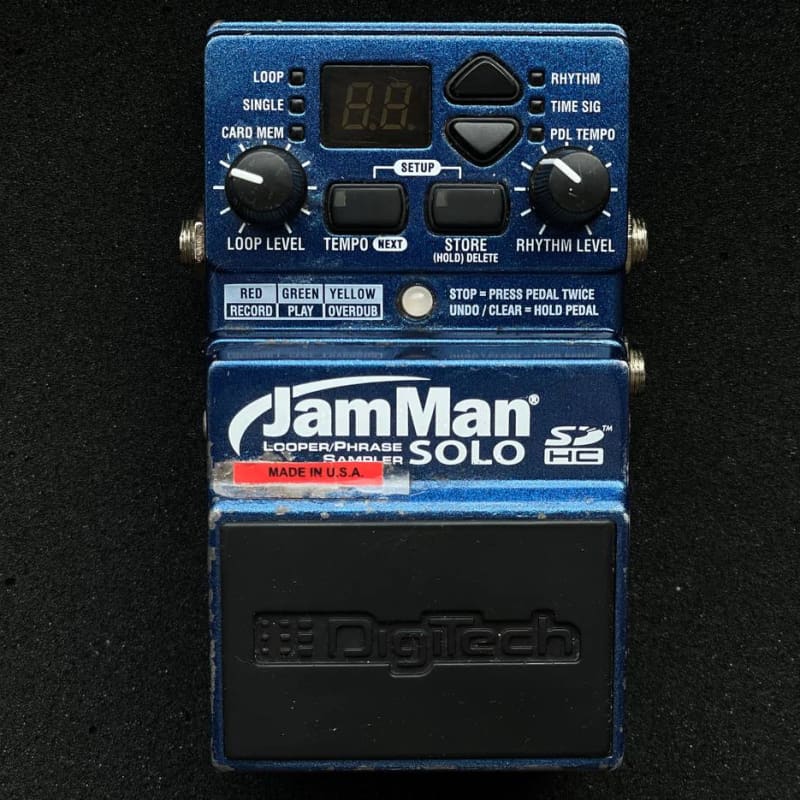 used 2010s DigiTech JamMan Solo Blue - Effect Pedal