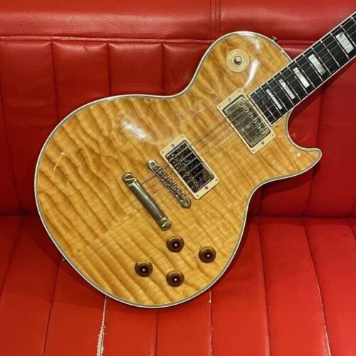 2002 Gibson Les Paul Custom Hi Grade Quilt Top Natural -2002- ... -         Les Paul