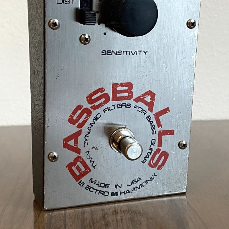 used 1980s Electro-Harmonix Bassballs Silver - Effect Pedal