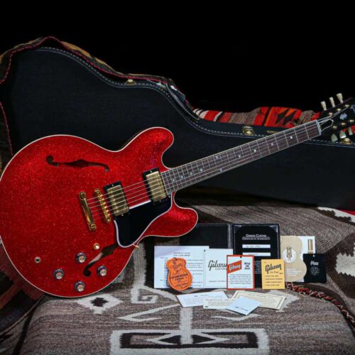 2024 Gibson Custom Shop '61 ES-335 Red Sparkle -       Custom Shop