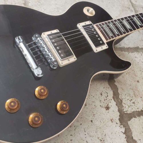 2016 Gibson Les Paul Standard Plus Trans Black -         Les Paul