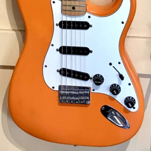 1981 Fender Stratocaster Hardtail Capri Orange -        Stratocaster