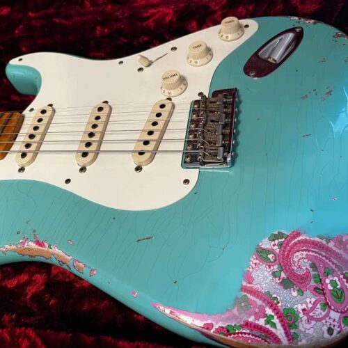 2019 Fender Custom Shop '57 Reissue Stratocaster Relic Seafoam... -       Custom Shop Stratocaster