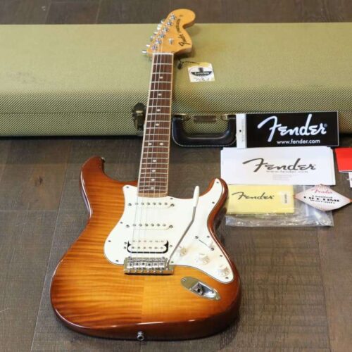 2013 Fender American Select Stratocaster HSS Figured Tobacco S... -        Stratocaster