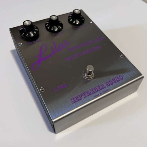 2020 September Sound Lilas L700 Distortion & Sustain Silve... -