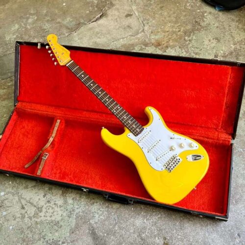 1994 Fender Stratocaster ST62 Graffiti Yellow -        Stratocaster