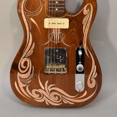 Murga Murga T Telecaster Style Electric Guitar Made From 200 Y... -        Telecaster