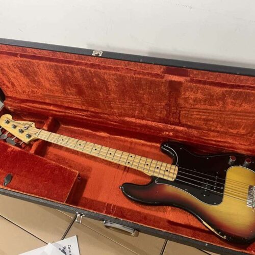 1975 Fender Precision Bass PBass Sunburst -         Precision Bass