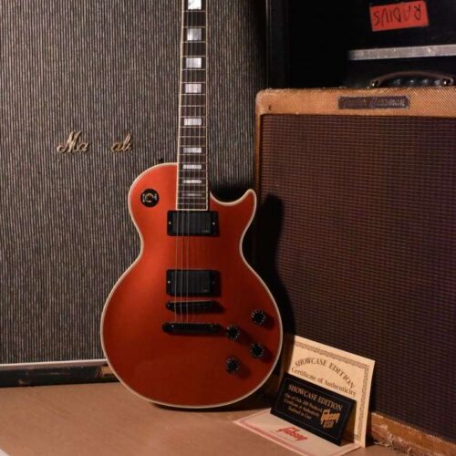 1988 Gibson Les Paul Custom Showcase Edition Metallic Red -         Les Paul