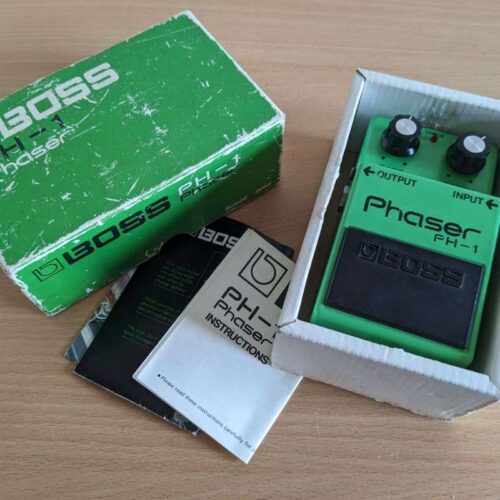 1977 - 1981 Boss PH-1 Phaser (Black Label) Green -           Phase