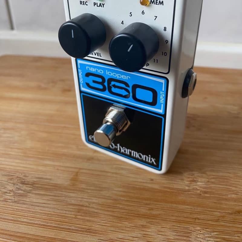 used 2014 - Present Electro-Harmonix 360 Nano Looper Black / White ... - Effect Pedal