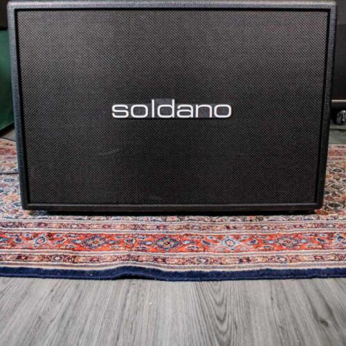 Soldano Cabinet 2x12 Black -        Cabinet