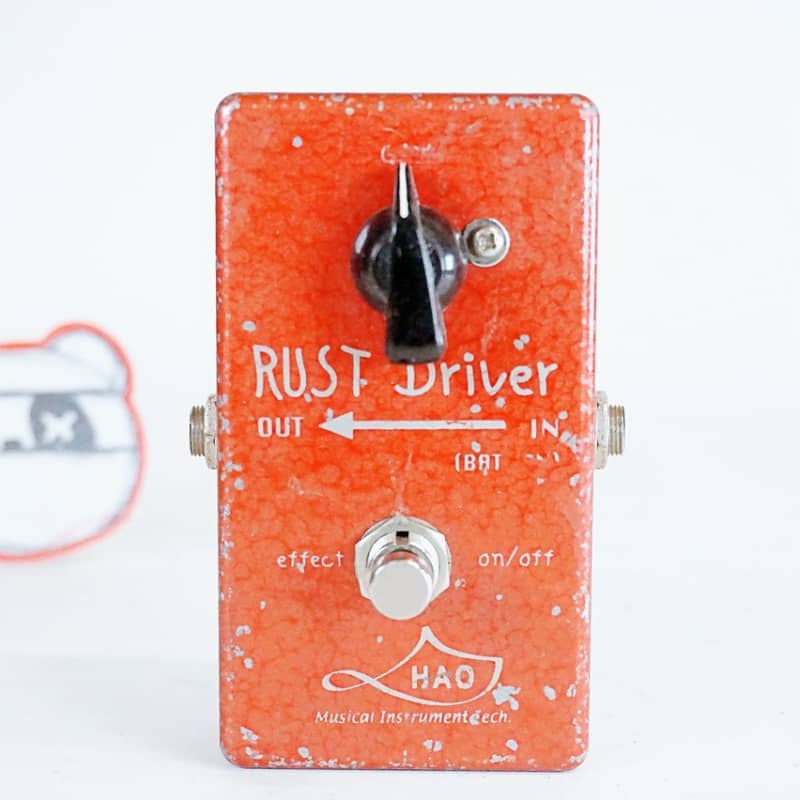 used 2010s HAO Rust Driver Green - Effect Pedal