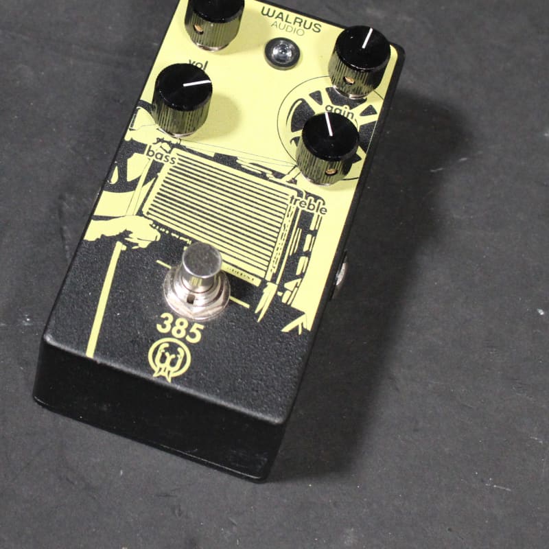 used 2010s Walrus Audio 385 Overdrive Black/Cream - Effect Pedal